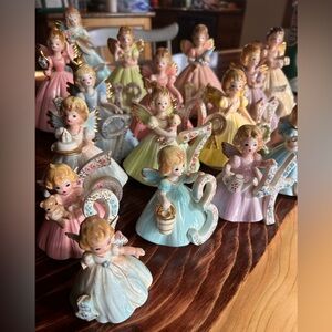 Josef Original Charming Angel Figurine Set - Multicolor